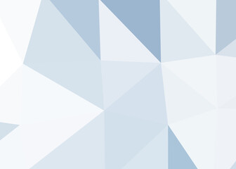 Abstract color Low-Polygones Generative Art background illustration