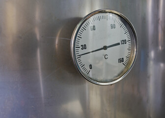 Válvula de control de temperatura para tanque de acero inoxidable para regular el calor del...