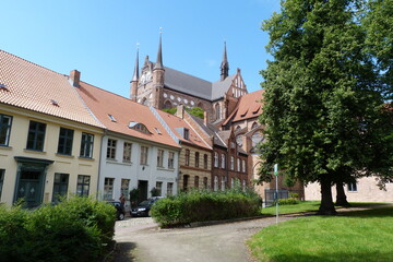 Fototapeta na wymiar Altstadt in Wismar