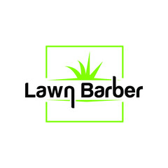 Illustration Vector graphic of lawn service logo