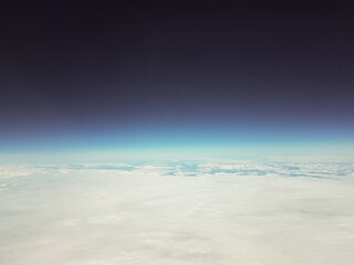 Flying over a glacier, a view from low Earth orbit