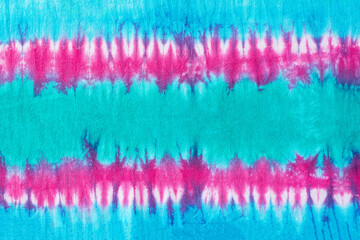 tie dye pattern hand dyed on cotton fabric abstract texture background.