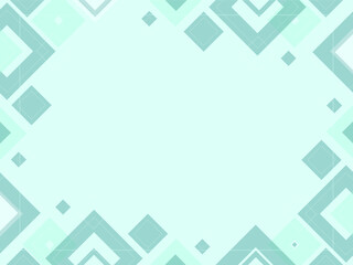 Abstract geometric background pattern, mosaic template, banner design, triangle and square shapes with copy space, place for text, modern blue concept