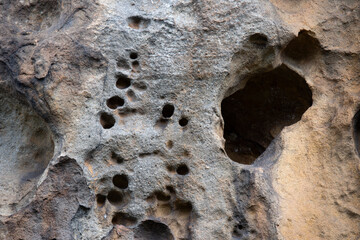 weather-eroded stone textures