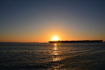 Sunset at Key West Mallory Square