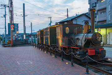 道後温泉駅　駅前