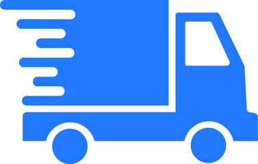 Delivery truck icon,  Fast delivery icon, quick delivery icon