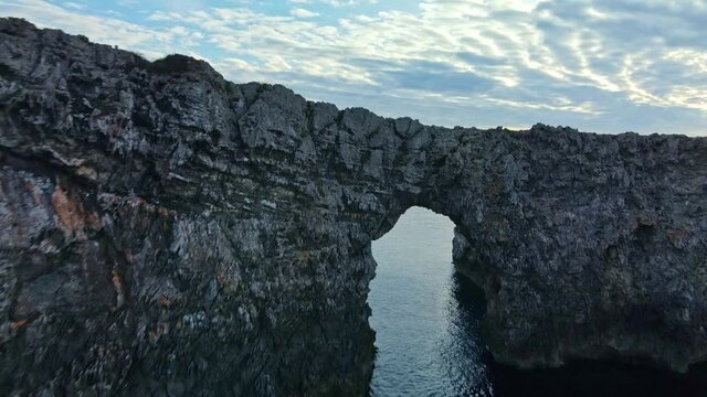 Toma a&eacute;rea Pont den gil en Menorca