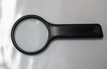 One black magnify in dark tone.