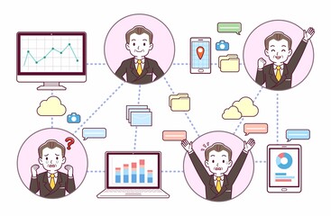 クラウド管理を使う人