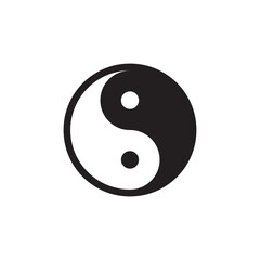 Ying yang symbol of harmony and balance