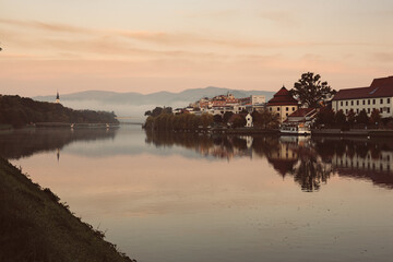 Fototapeta premium Sunrise at Maribor