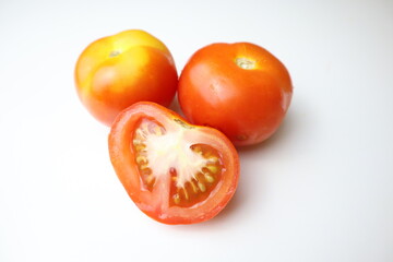tomato isolated on white background