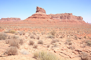 Valley of the Gods in Navajo Nation, Utah, USA