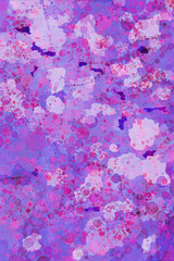 Pink and purple abstract pattern illustration