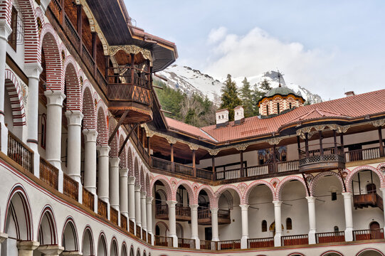 Rila Monastery, Bulgaria, HDR Image