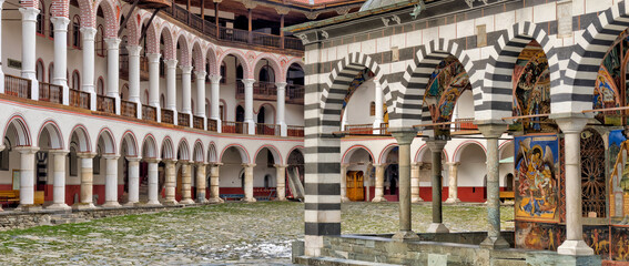 Rila Monastery, Bulgaria, HDR Image