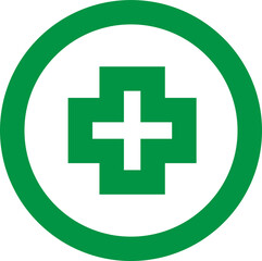 Obraz premium Simple Medical icon symbol sign design