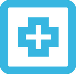 Simple Medical icon symbol sign design