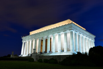 Lincoln Memorial at night - Washington D.C. United States of America