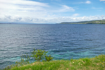 Lake Taupo in New Zealand