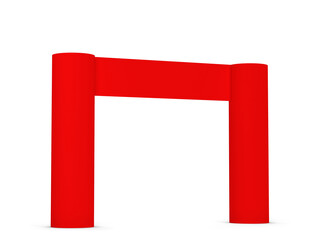 Blank event arch mockup