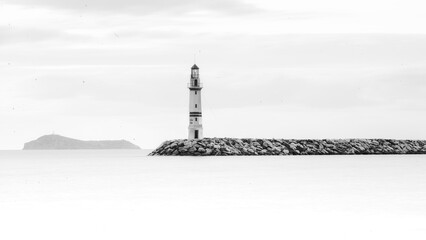 lighthouse on the coast