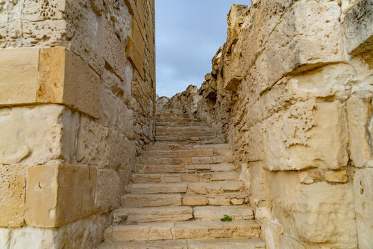 Amphitheater (Roman theatre) of Kurion archaeological sites in Limassol Cyprus