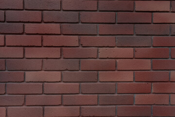 Red brick wall as an abstract background