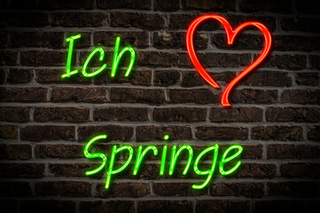 Obraz premium Springe