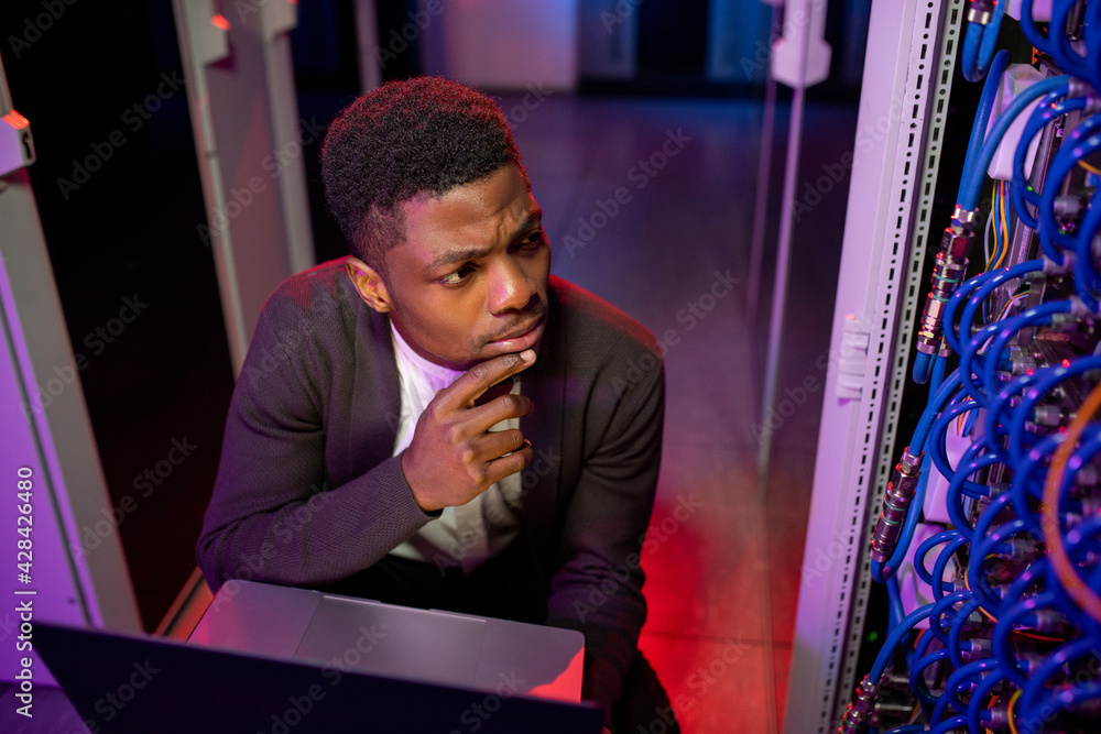 Poster Server engineer finding out error