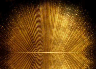 gold background for cosmetics product