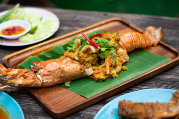  Curry Lobster