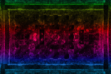 An abstract pixel grid background image.