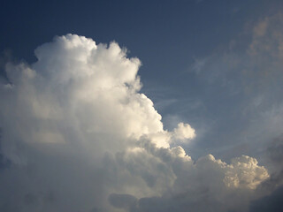 The sky before the rain