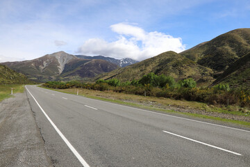 Neuseeland - Landschaft entlang Hwy 73 / New Zealand along Hwy 73
