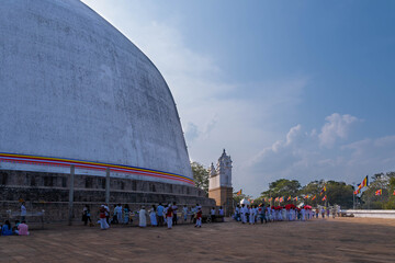 Sri Lanka Anuradhapura alte Tempel Anlagen