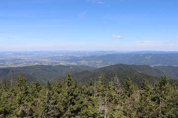 Fototapeta premium view from the mountains