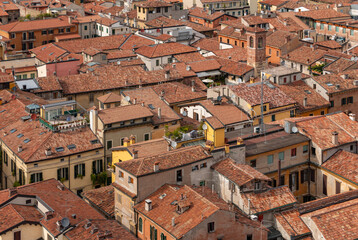 Fototapeta na wymiar Verona Rooftops