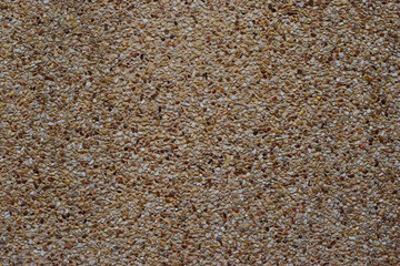 Small sand stone of sand wall texture or sand wall background.