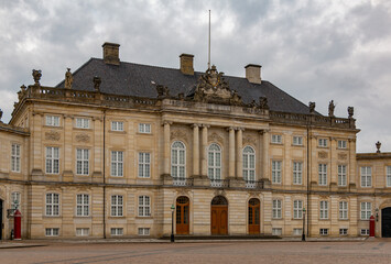 Fototapeta na wymiar Amalienborg - Christian IX's Palace
