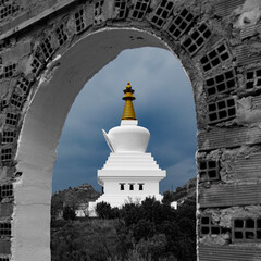 Templo budista, Estupa, Pagoda 