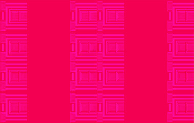 Pink ornament on a red background.For backgrounds and illustrations.