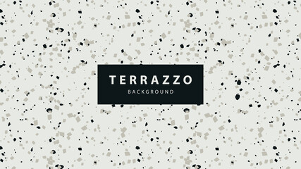 Terrazzo abstract floor wallpaper background