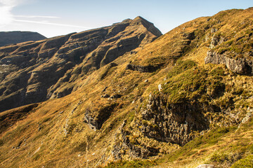Landscape of the Cantabrian Mountains in Espinosa de los Monteros