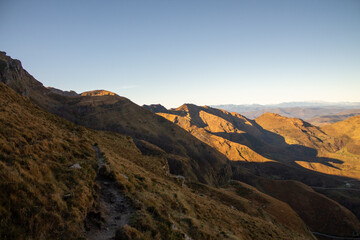Landscape of the Cantabrian Mountains in Espinosa de los Monteros