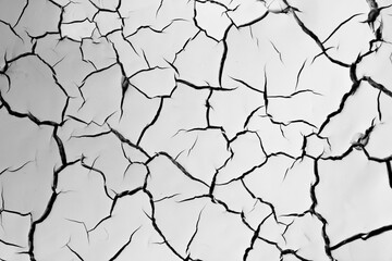 Yellow abstract background. Cracked paint on an old surface