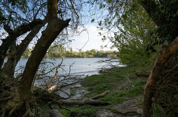 Parc du CRAPA à Nantes sur l'île Beaulieu