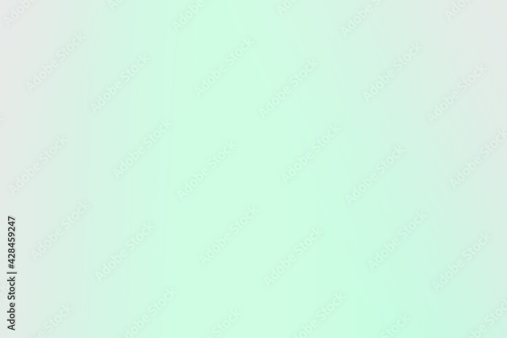 Wall mural gradient with green color. modern texture background, degrading fragments, smooth shape transition a