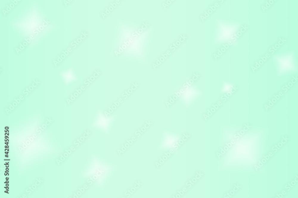 Wall mural gradient with green color. modern texture background, degrading fragments, smooth shape transition a